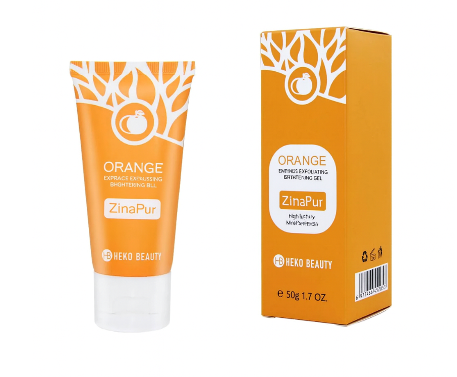 Gel exfoliant aux enzymes d'orange