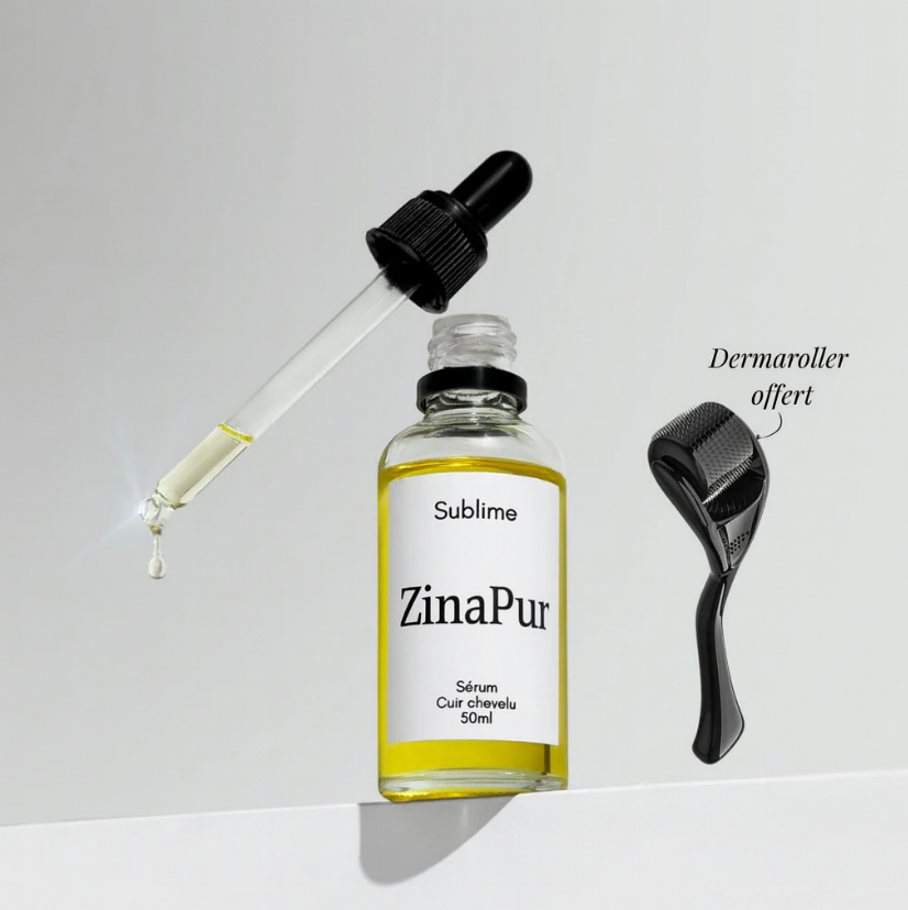 🧴 ZinaPur – Soin intense cuir chevelu